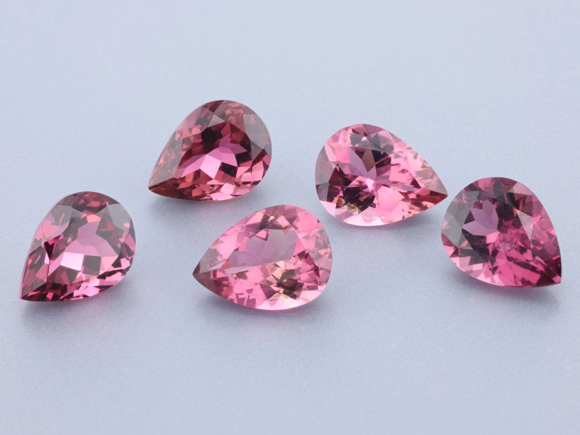 Pink Tourmaline 8x6mm Pear Shape