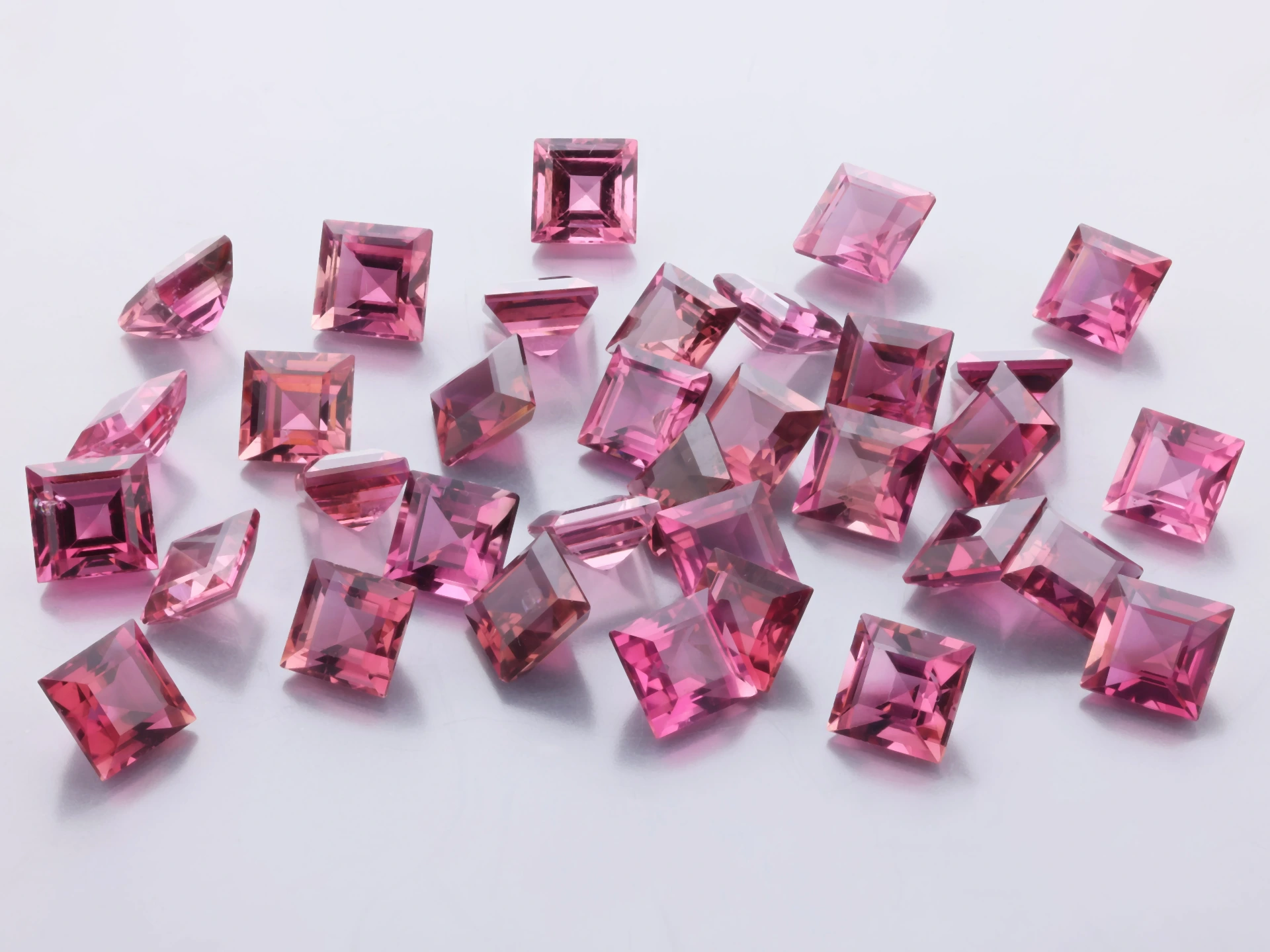 Pink Tourmaline 4.50mm Carre Cut