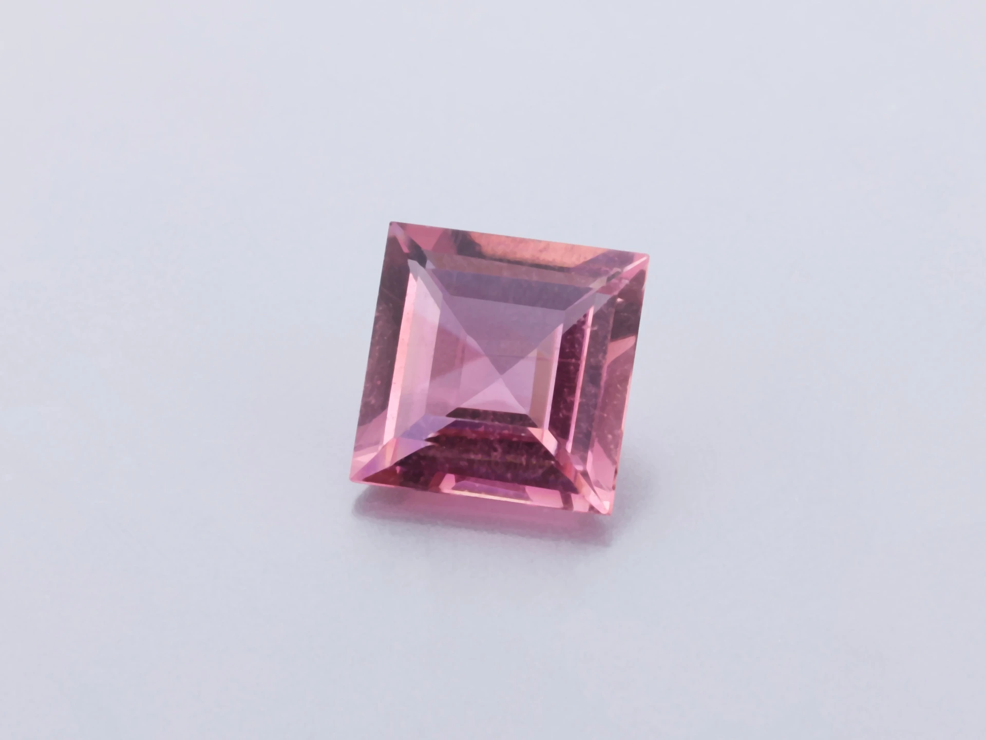 Pink Tourmaline 5.25mm Carre Cut