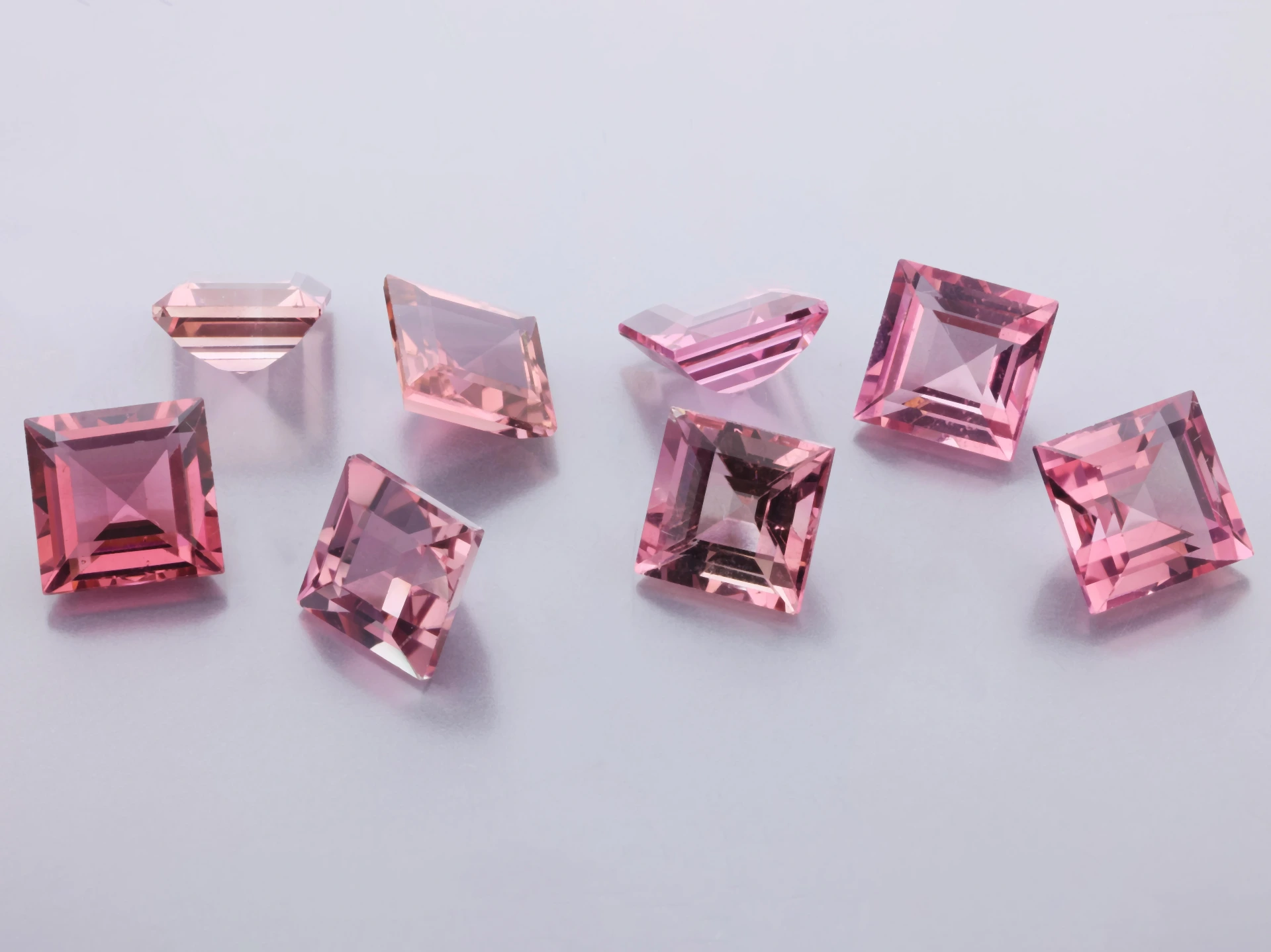 Pink Tourmaline 5.50mm Carre Cut