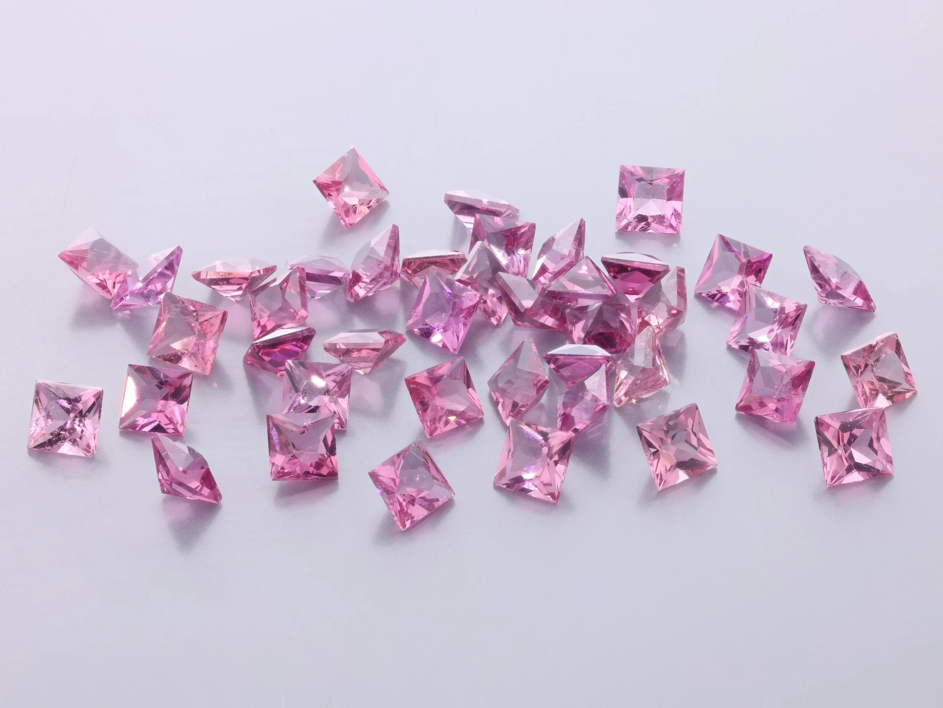 Pink Tourmaline 3.00mm Princess Cut