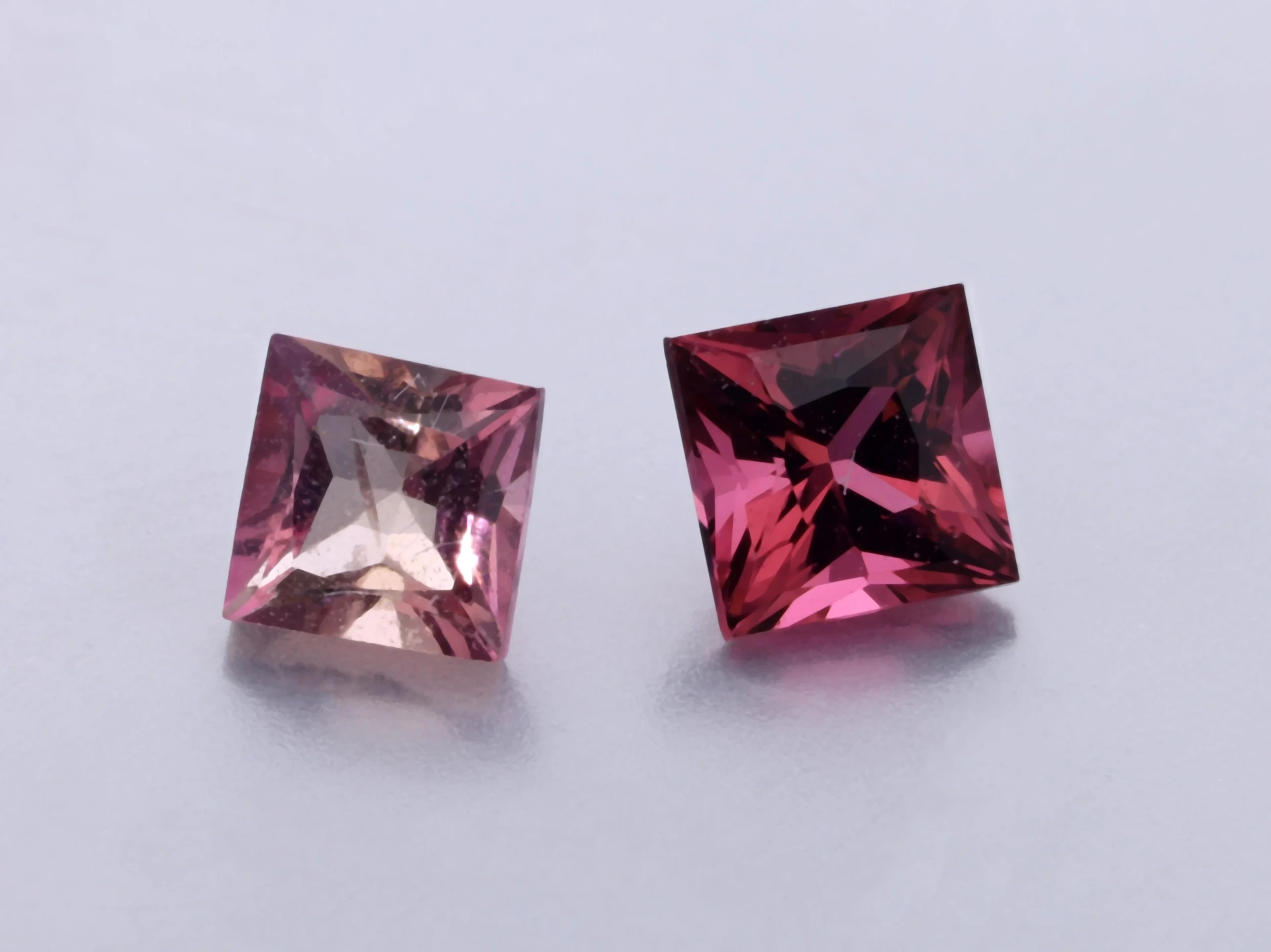 Pink Tourmaline 3.25mm Princess Cut