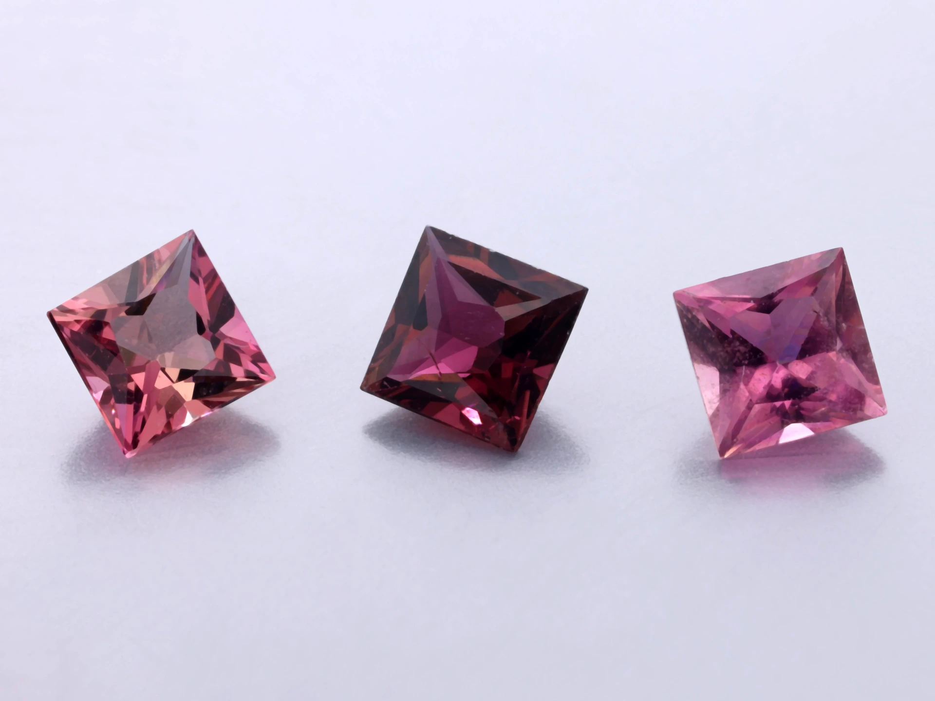 Pink Tourmaline 3.50mm Princess Cut