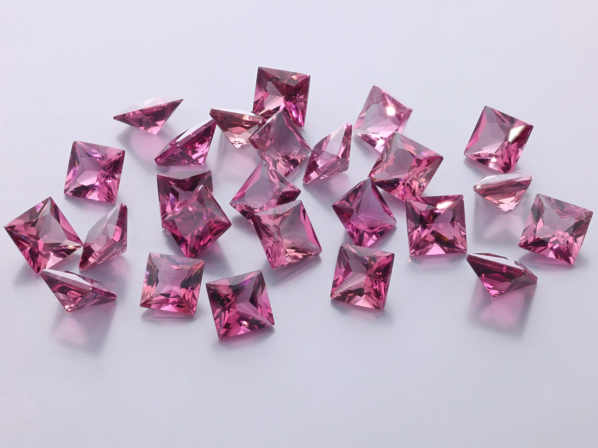 Pink Tourmaline 4.00mm Princess Cut