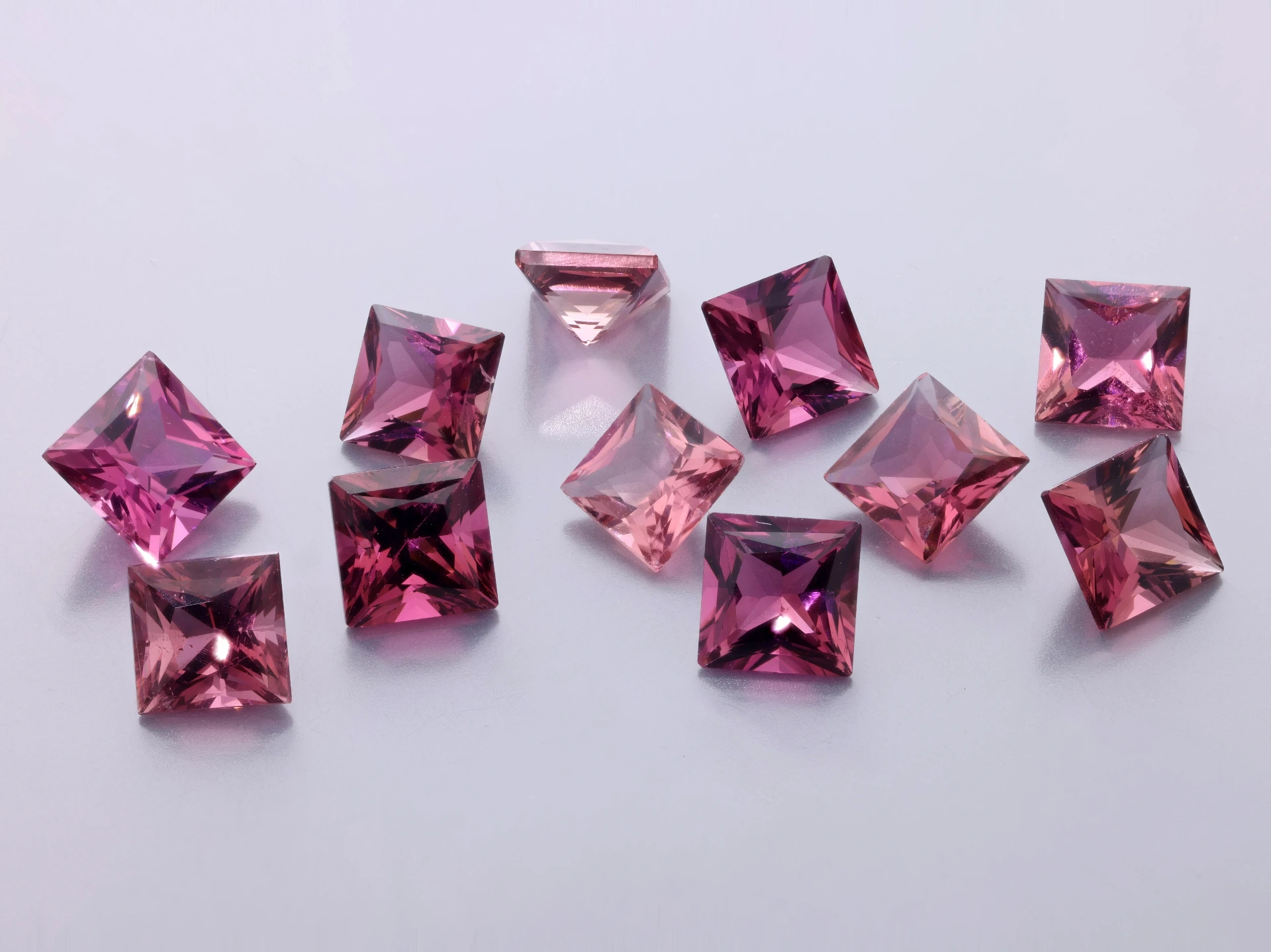 Pink Tourmaline 4.50mm Princess Cut