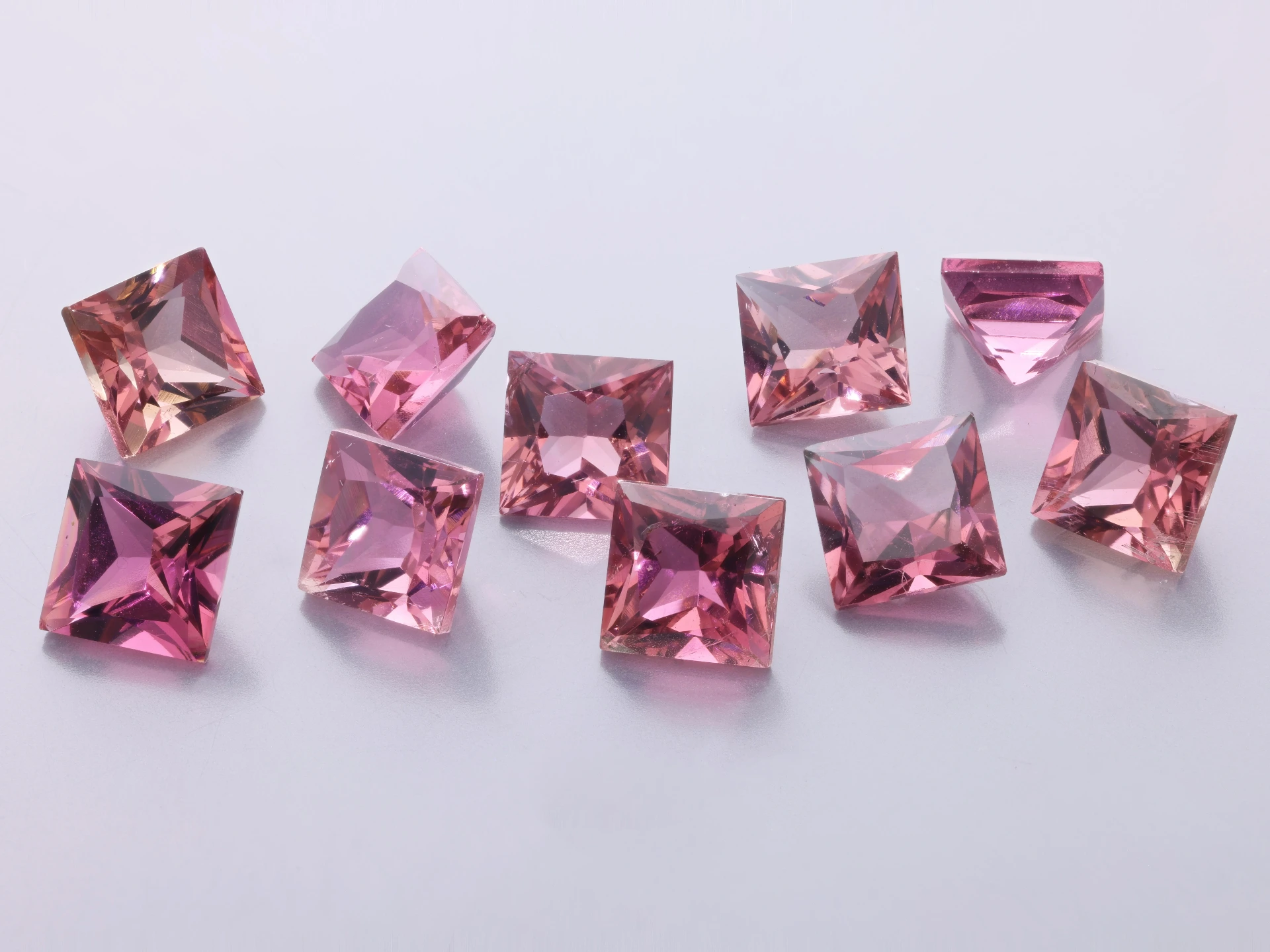 Pink Tourmaline 5.00mm Princess Cut