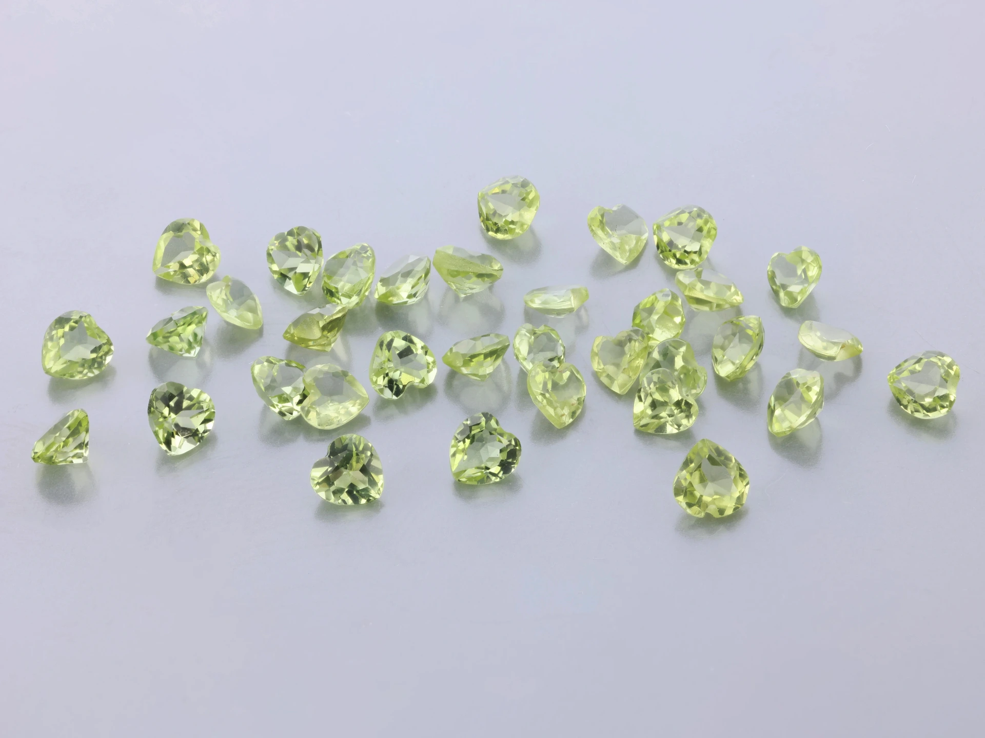 [PRHB0300] Peridot 3.00mm Heart Shape