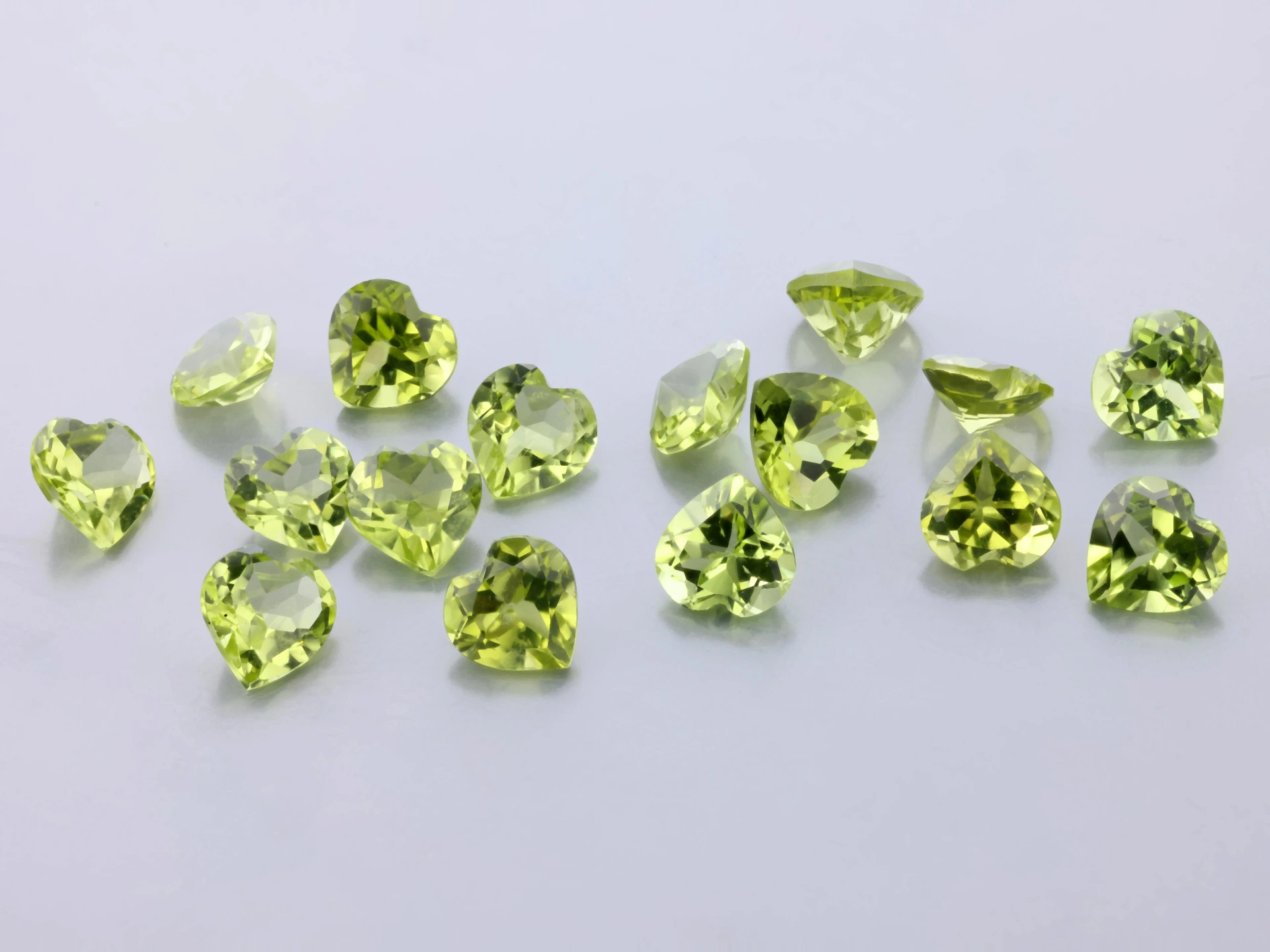 Peridot 5.00mm Heart Shape