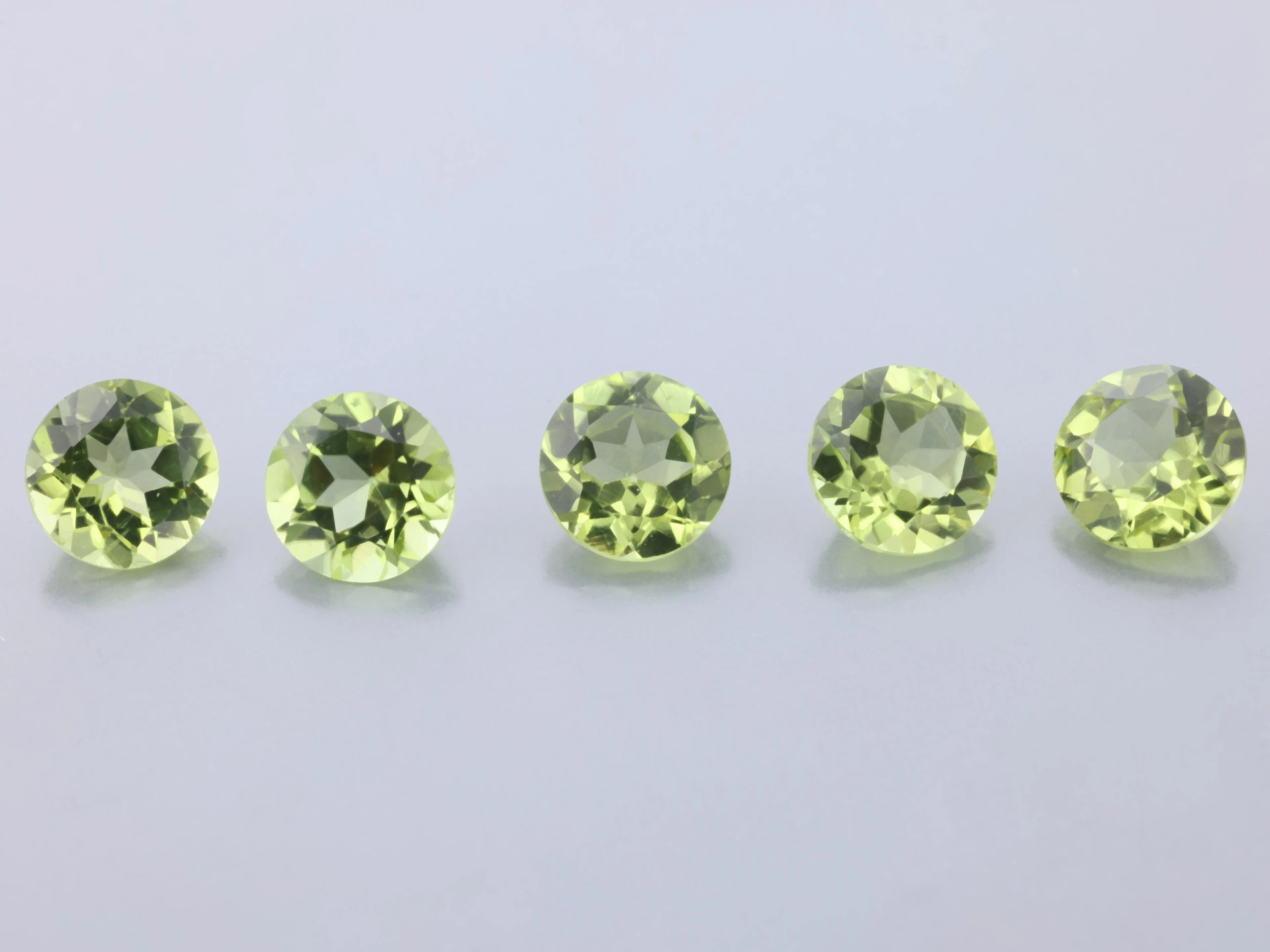 [PRRB0600] Peridot 6.00mm Round