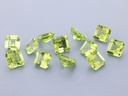 Peridot 5.00mm Square Emerald Cut