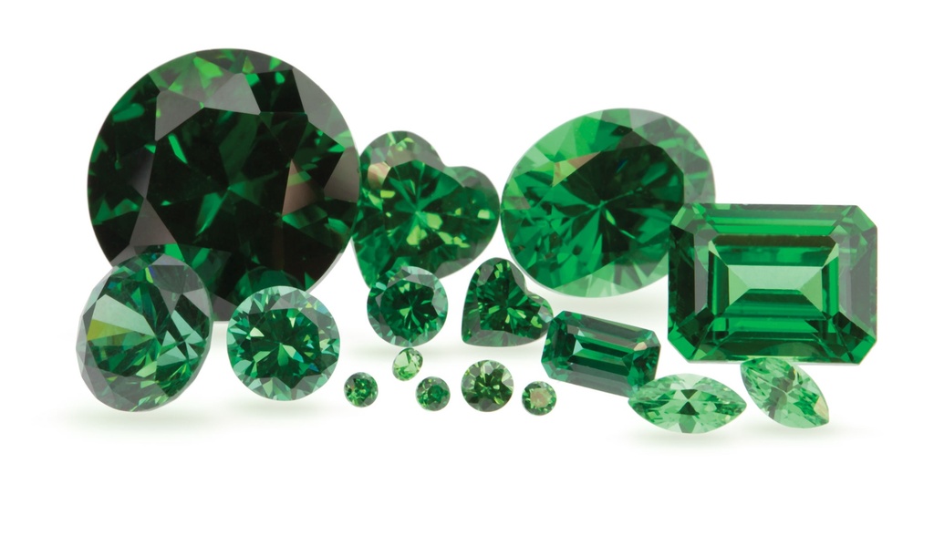 [ZGRB0325] Cubic Zirconia 3.25mm Round Green