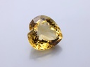 Citrine 18mm Heart Shape