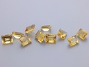 Citrine 5x4mm Baguette 