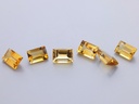 Citrine 6x4mm Baguette 