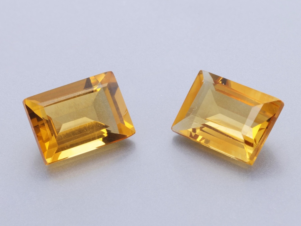 Citrine 7x5mm Baguette 