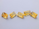 Citrine 8x5mm Baguette