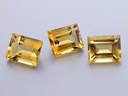 Citrine 10x8mm Baguette 