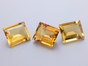 Citrine 12x10mm Baguette 
