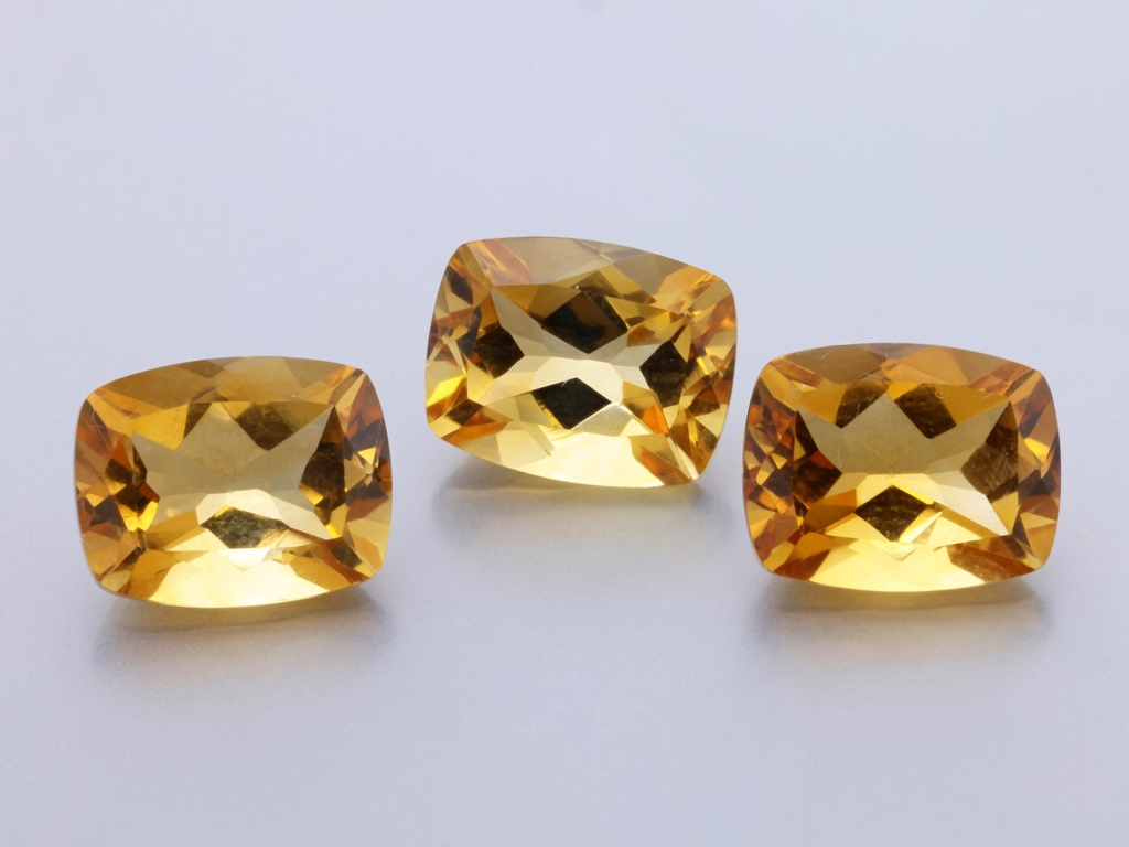 Citrine 9x7mm Cushion