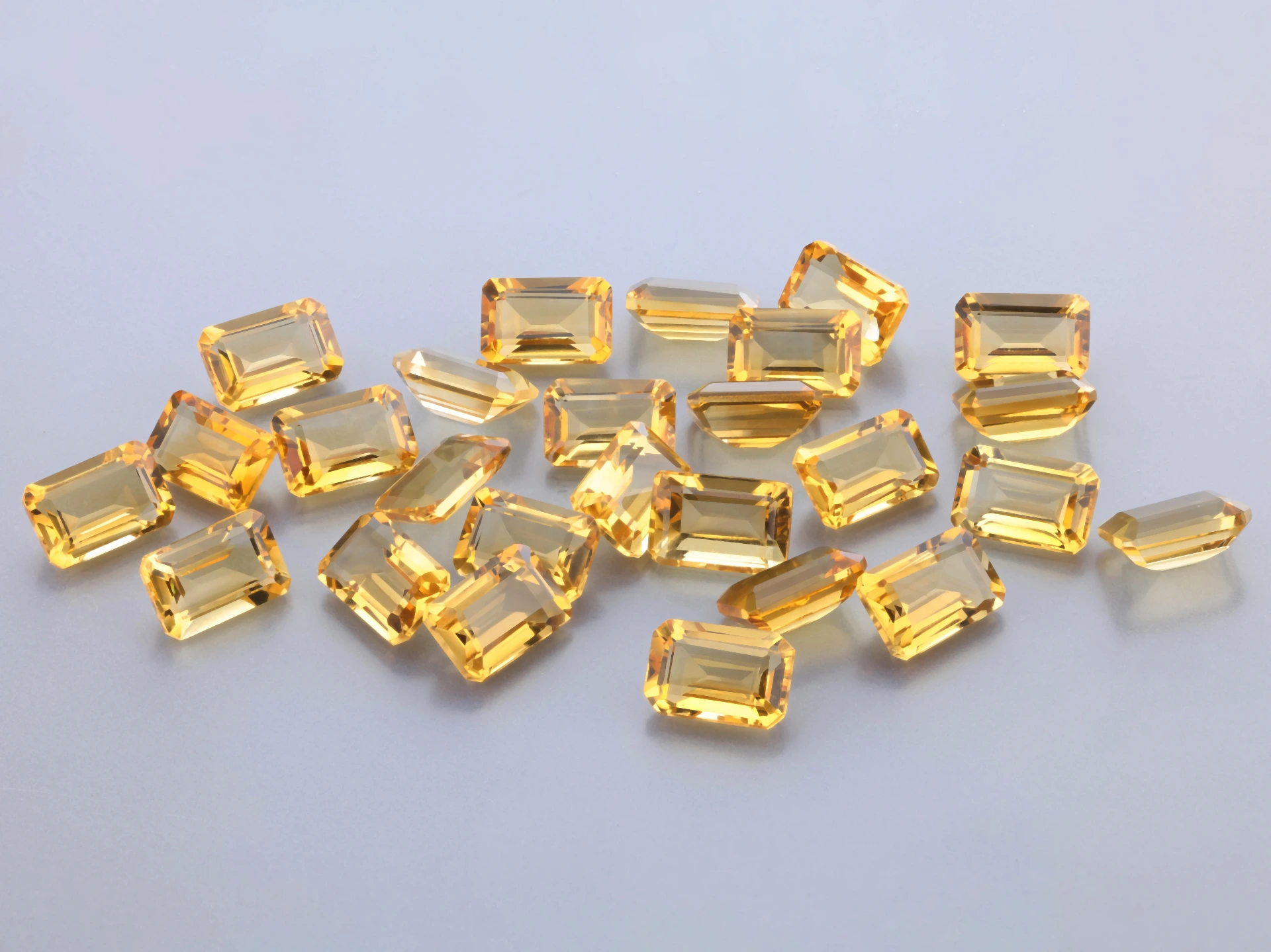 Citrine 6x4mm Emerald Cut