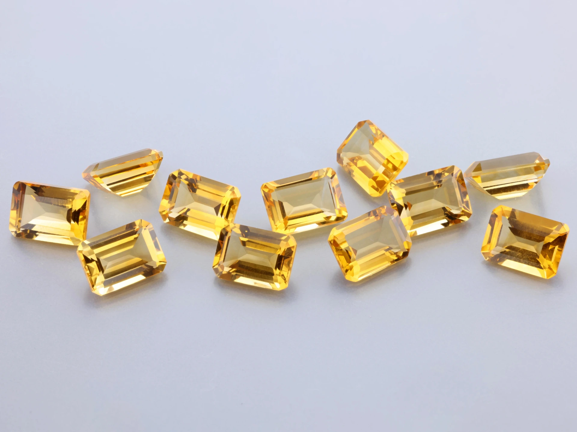 Citrine 7x5mm Emerald Cut