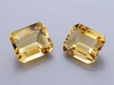 Citrine 11x9mm Emerald Cut