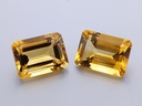 Citrine 14x10mm Emerald Cut