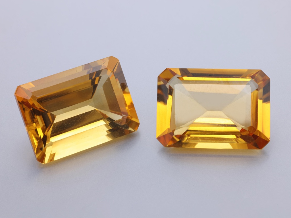 Citrine 18x13mm Emerald Cut