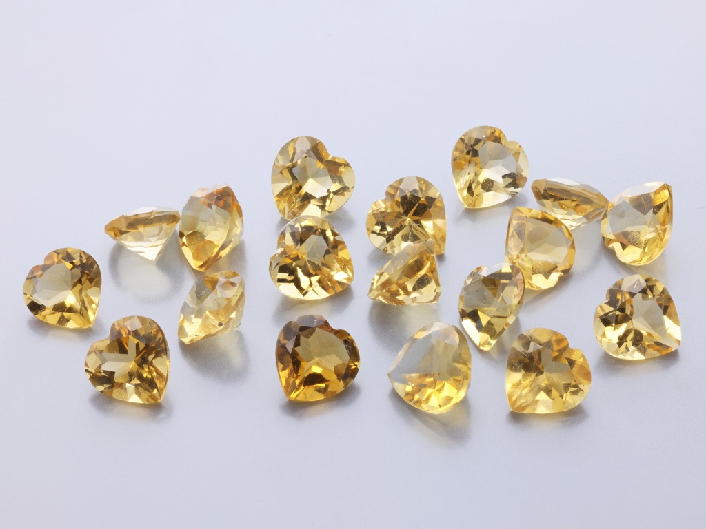Citrine 6.00mm Heart Shape 