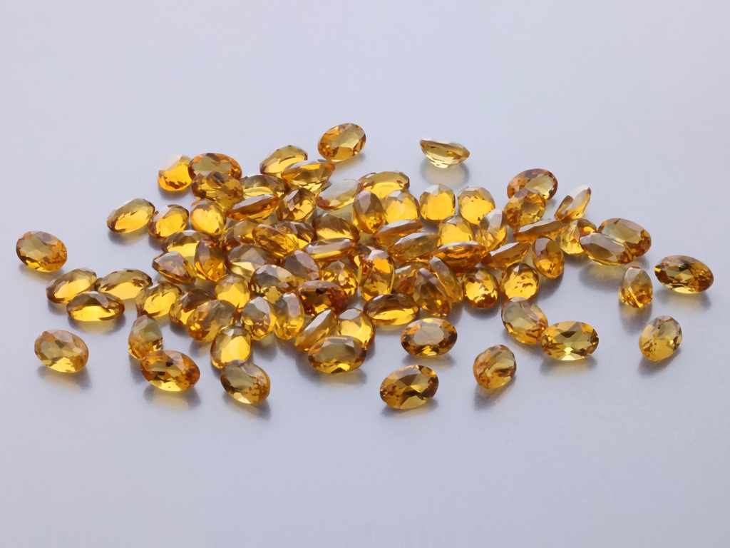Citrine 3x2mm Oval