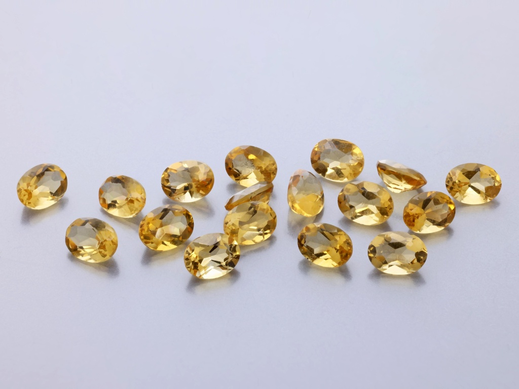 Citrine 4x3mm Oval