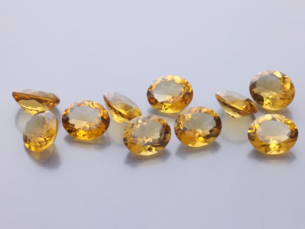Citrine 6x5mm Oval