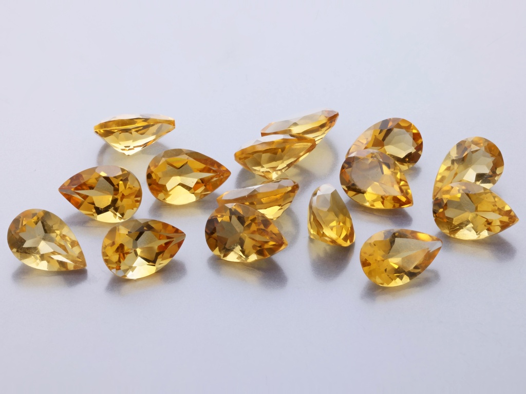 Citrine 6x4mm Pear Shape