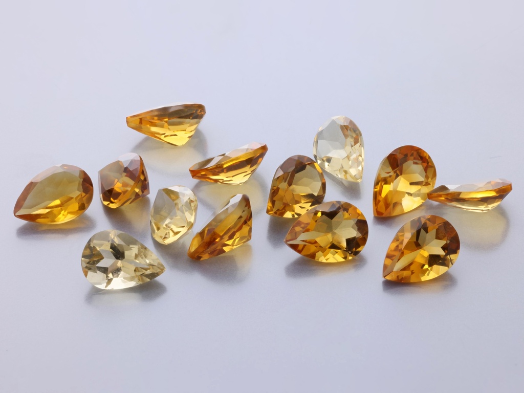 Citrine 7x5mm Pear Shape