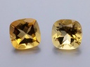 Citrine 6.00mm Square Cushion