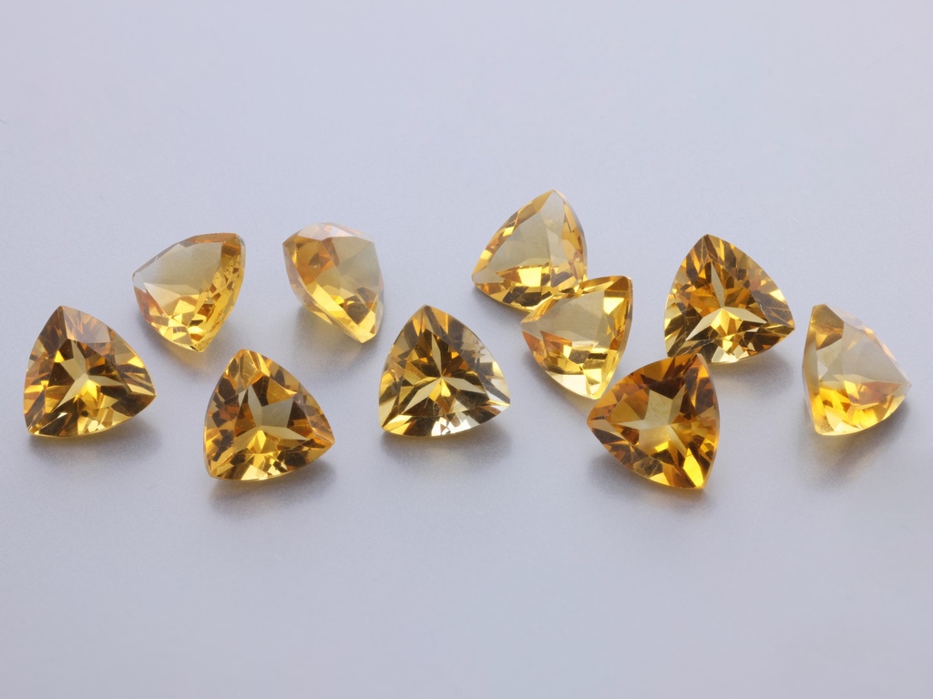 Citrine 6.00mm Trilliant