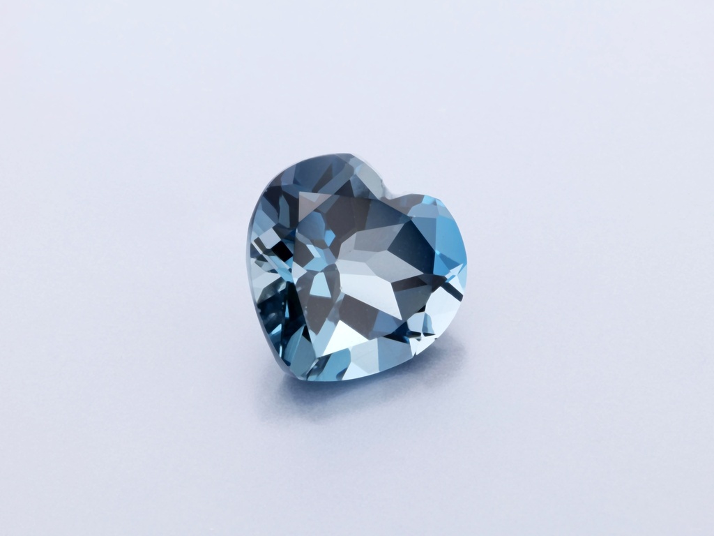 Topaz London Blue 10mm Heart Shape 
