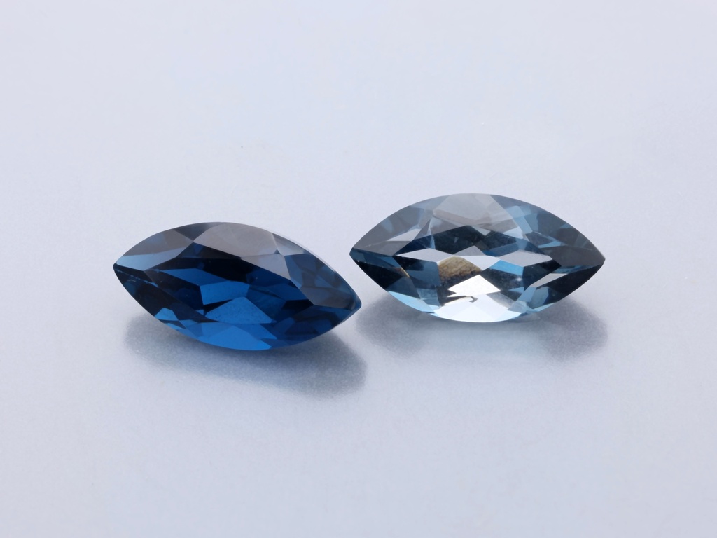 Topaz London Blue 10x5mm Marquise 