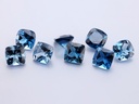 Topaz London Blue 6.00mm Square Cushion