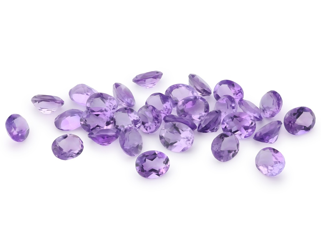 [QAVB0504F] Amethyst 5x4mm Oval Light