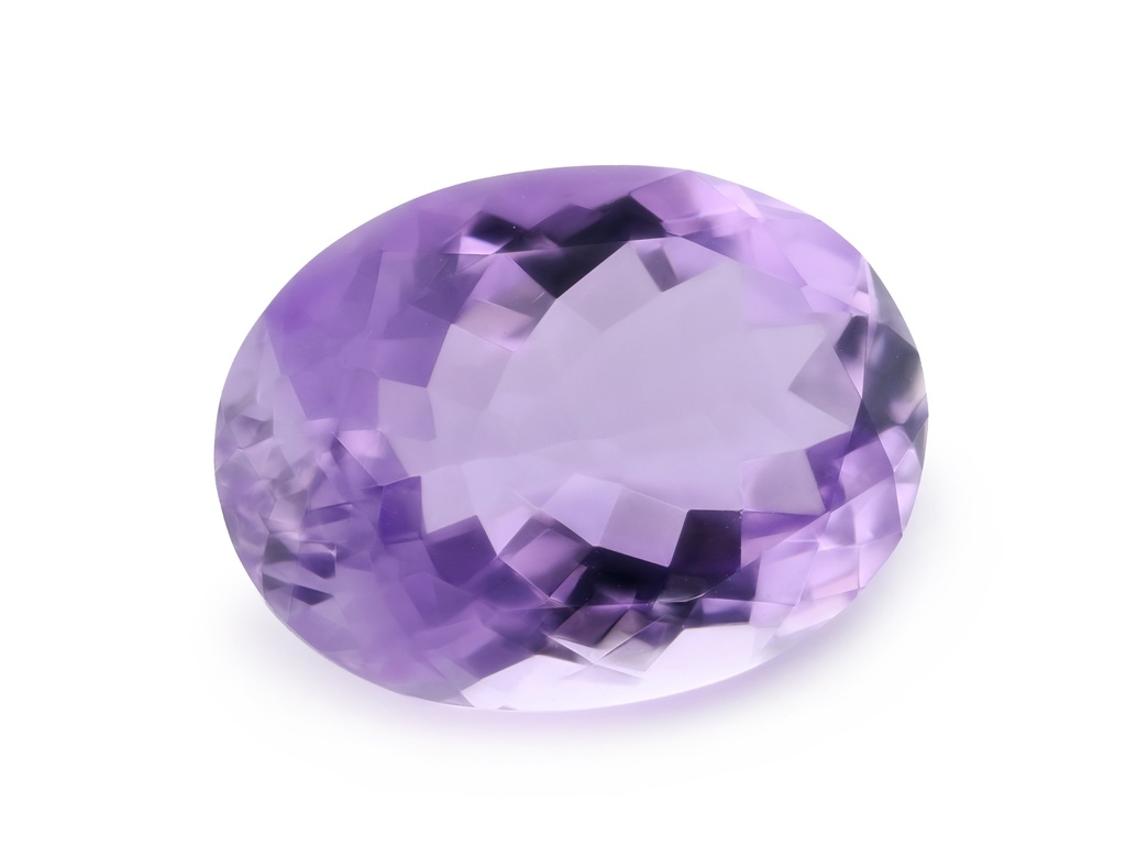 Amethyst 20x15mm Oval Light Colour 