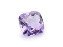 Amethyst 15mm Square Cushion Light Colour Chequerboard