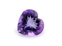 Amethyst 18mm Heart Shape Light Colour 