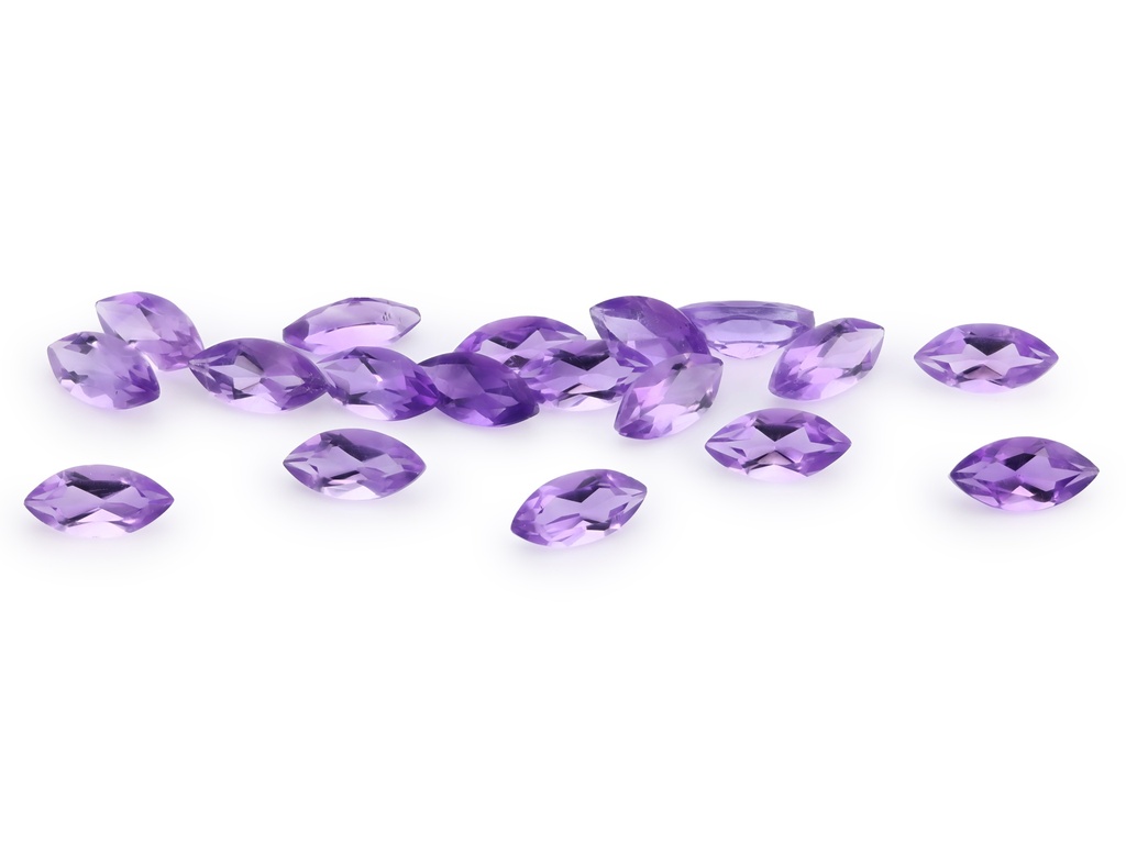 Amethyst 6x3mm Marquise Light Colour 