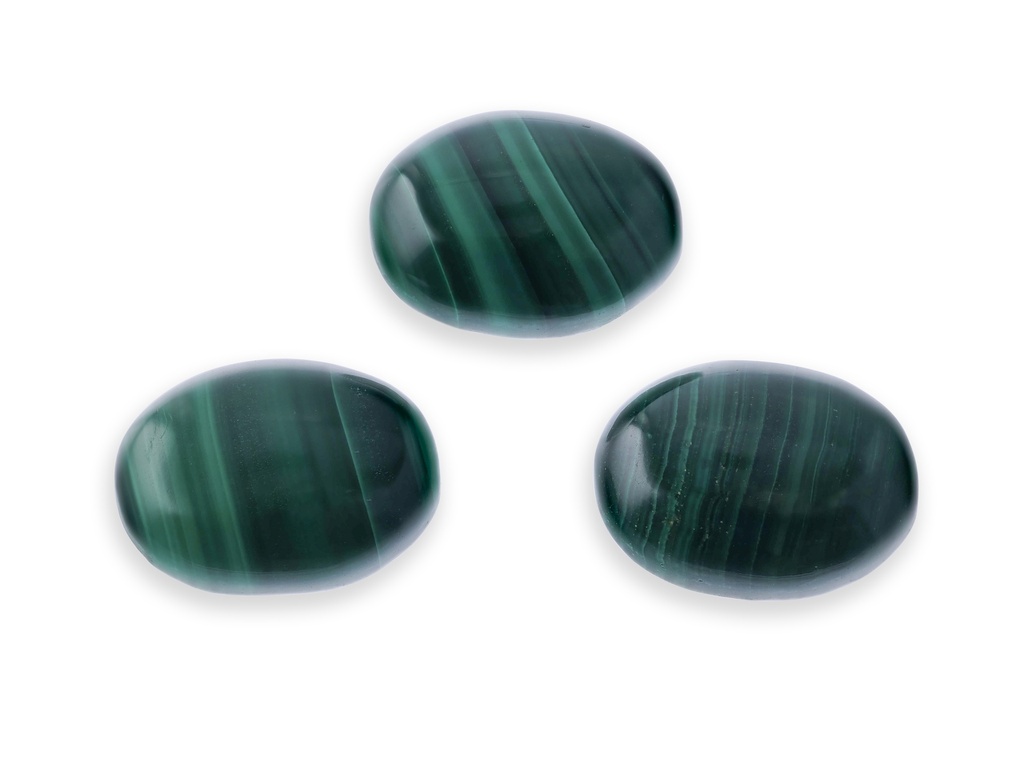 [OKVC0907] Malachite 9x7mm Oval Cabochon