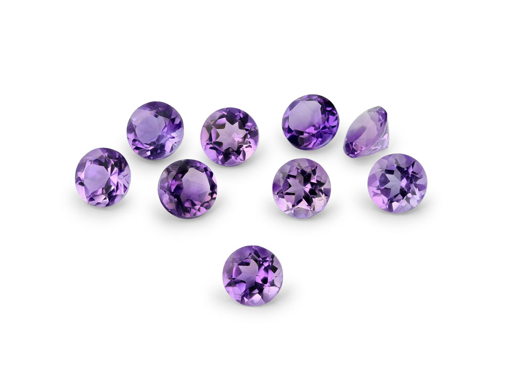 Amethyst 4.00mm Round Mid