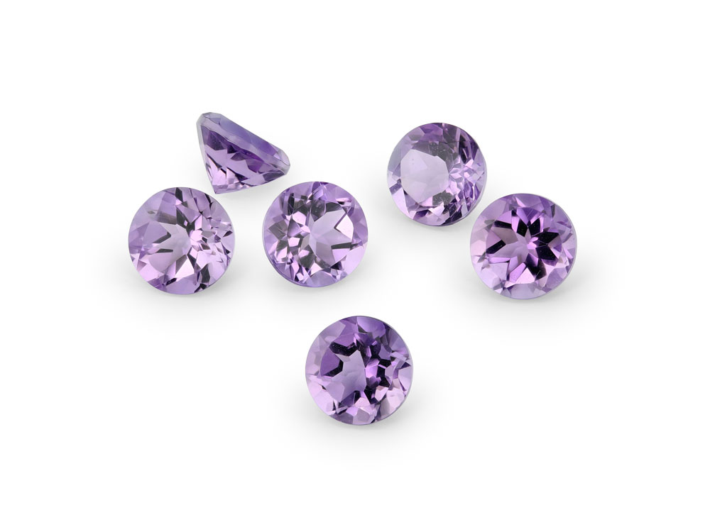 Amethyst 5.00mm Round Mid