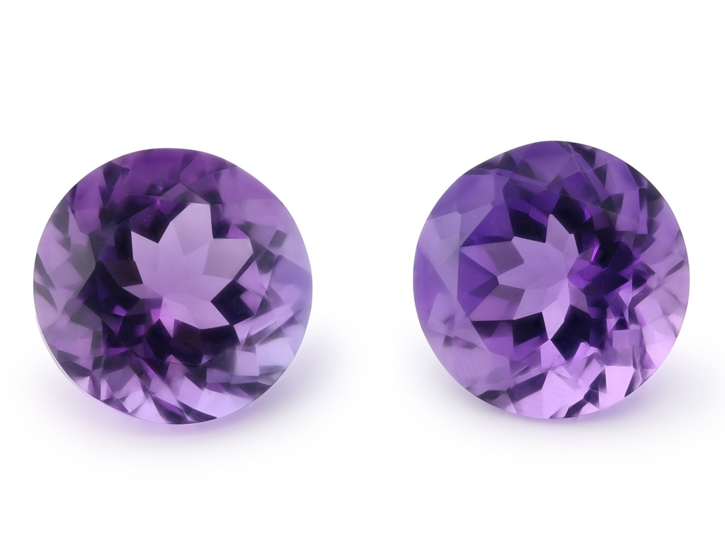 Amethyst 13mm Round Mid to Strong Colour 