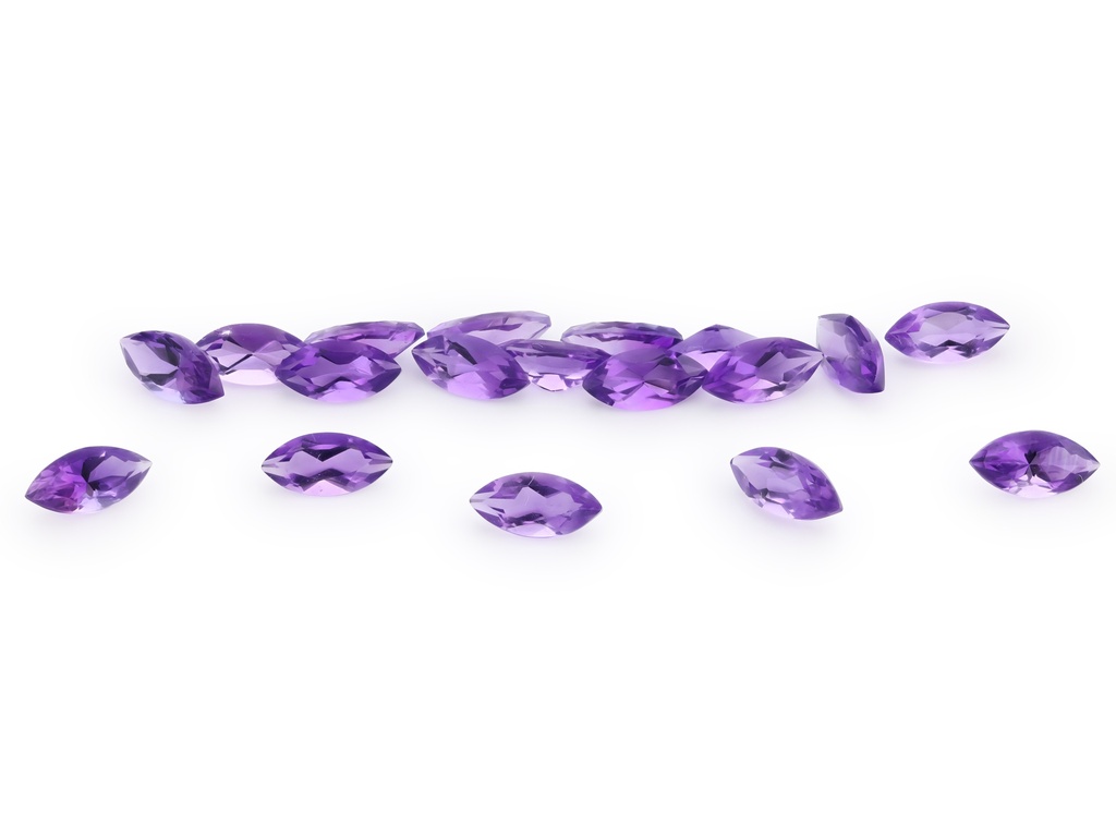 Amethyst 6x3mm Marquise Mid to Strong Colour 