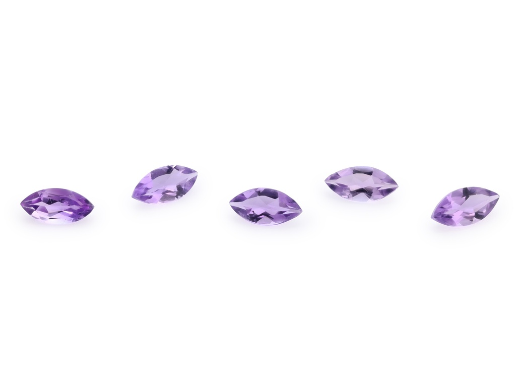 Amethyst 9x4.5mm Marquise Mid to Strong Colour 